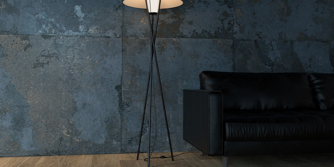 ブラックリン ブルックリン ブラック（半磨き）｜タイルの通販｜アドヴァングループ