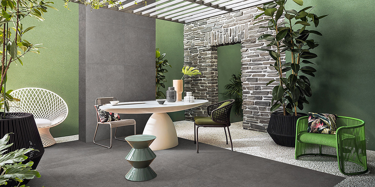 リベルソセメント グレージュ（グリップ）｜タイルの通販｜アドヴァン