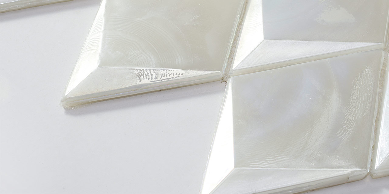 ロックダイヤモンドモザイク ブラック｜モザイクタイルの通販