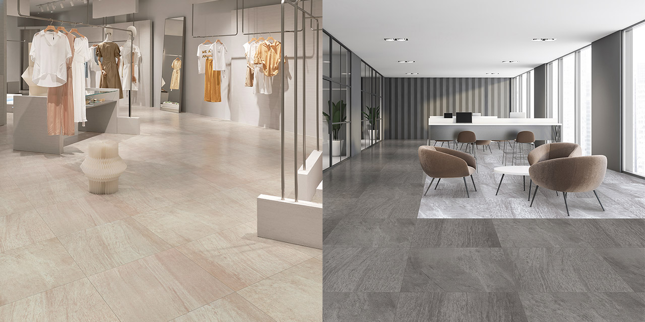 美品 C70 グレイッシュモカ 施工例のご紹介 . 「クロジョーロ」は、マジョリカタイルの光沢