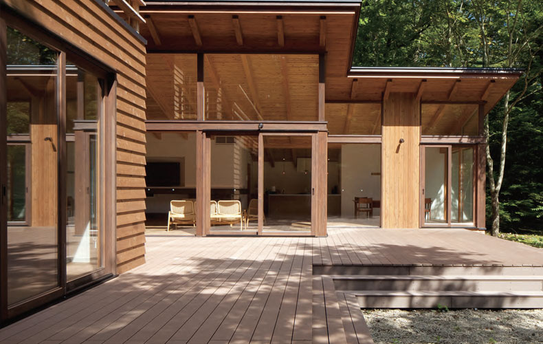 アド・リサイクルウッドデッキ無垢22 ブラウン｜ウッドデッキの通販