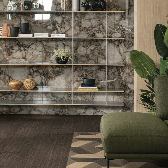 ヘブン&アース作家　リトグラフ　大型 メガスラブ リバーベッド（光沢）｜タイルの通販｜アドヴァングループ