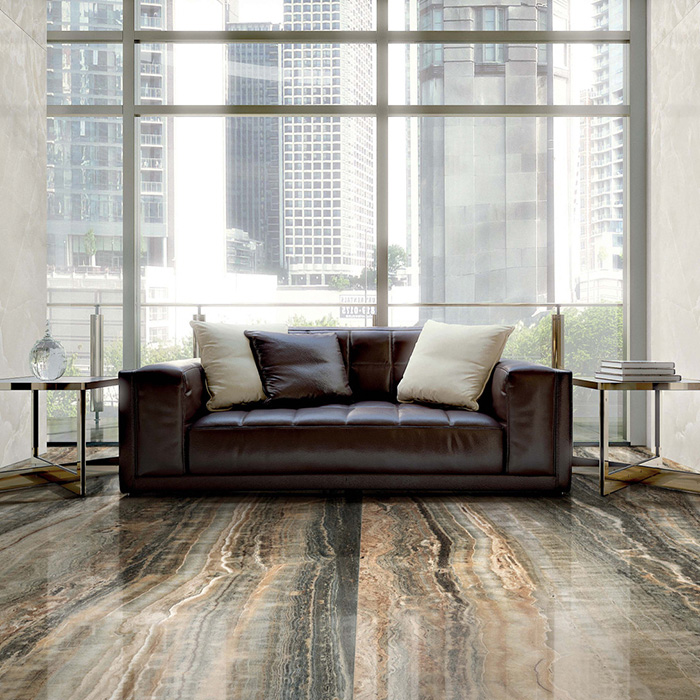 メグ　ル・カレスモアセット メガスラブ キャラメル（光沢）｜タイルの通販｜アドヴァングループ