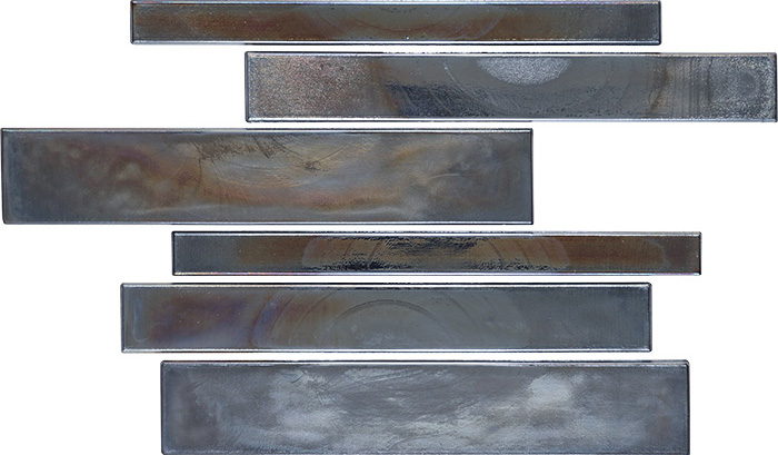 ロックボーダーモザイク ブルー｜モザイクタイルの通販｜アドヴァン