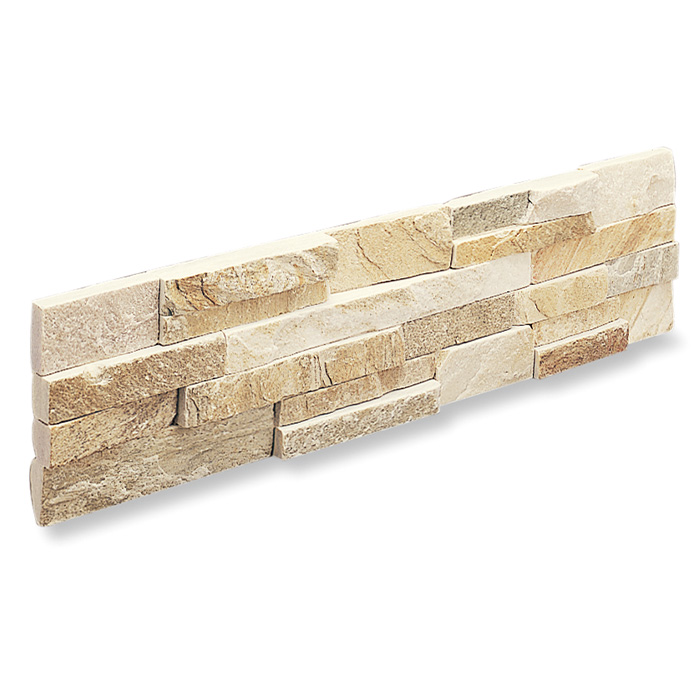 ナチュラルアフロ ナチュラルロブソンスタック クリームホワイト フラット｜石材・天然石