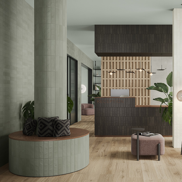 ミニアトゥーレセラ ベルデカンディト（ベルベット）｜タイルの通販