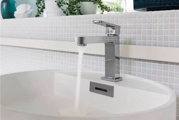 N。 アップ 湯水混合水栓 低 ポップアップ付属 クローム｜水栓・蛇口の通販