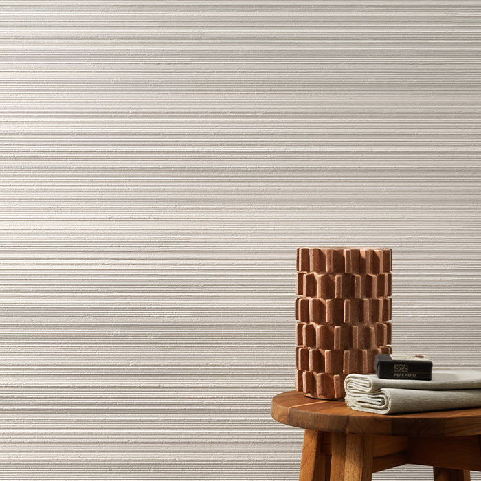 ウォールオブジェクト スリーディーウォール チーズル ホワイト マット｜タイルの通販